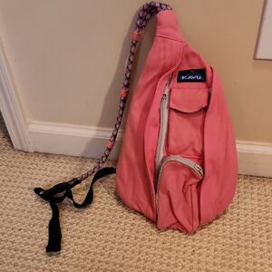 Kavu Small Pink Backpack Lightweight Casual Design